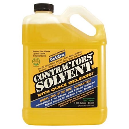 Orange-Sol 10151-5 Gallon Contractors Solvent; 7.5 X 5.25 X 4.5 In.